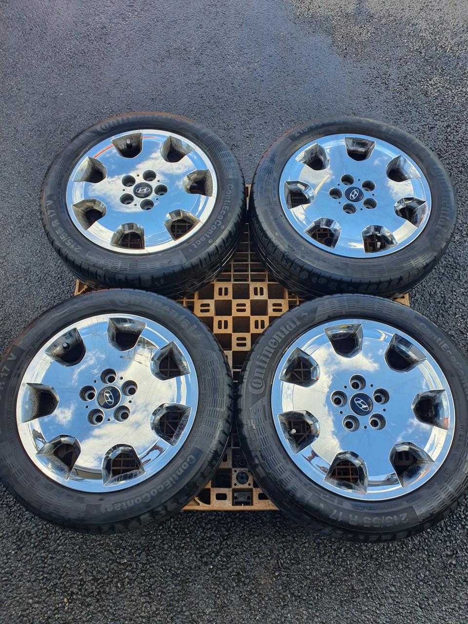 17인치크롬휠타이어