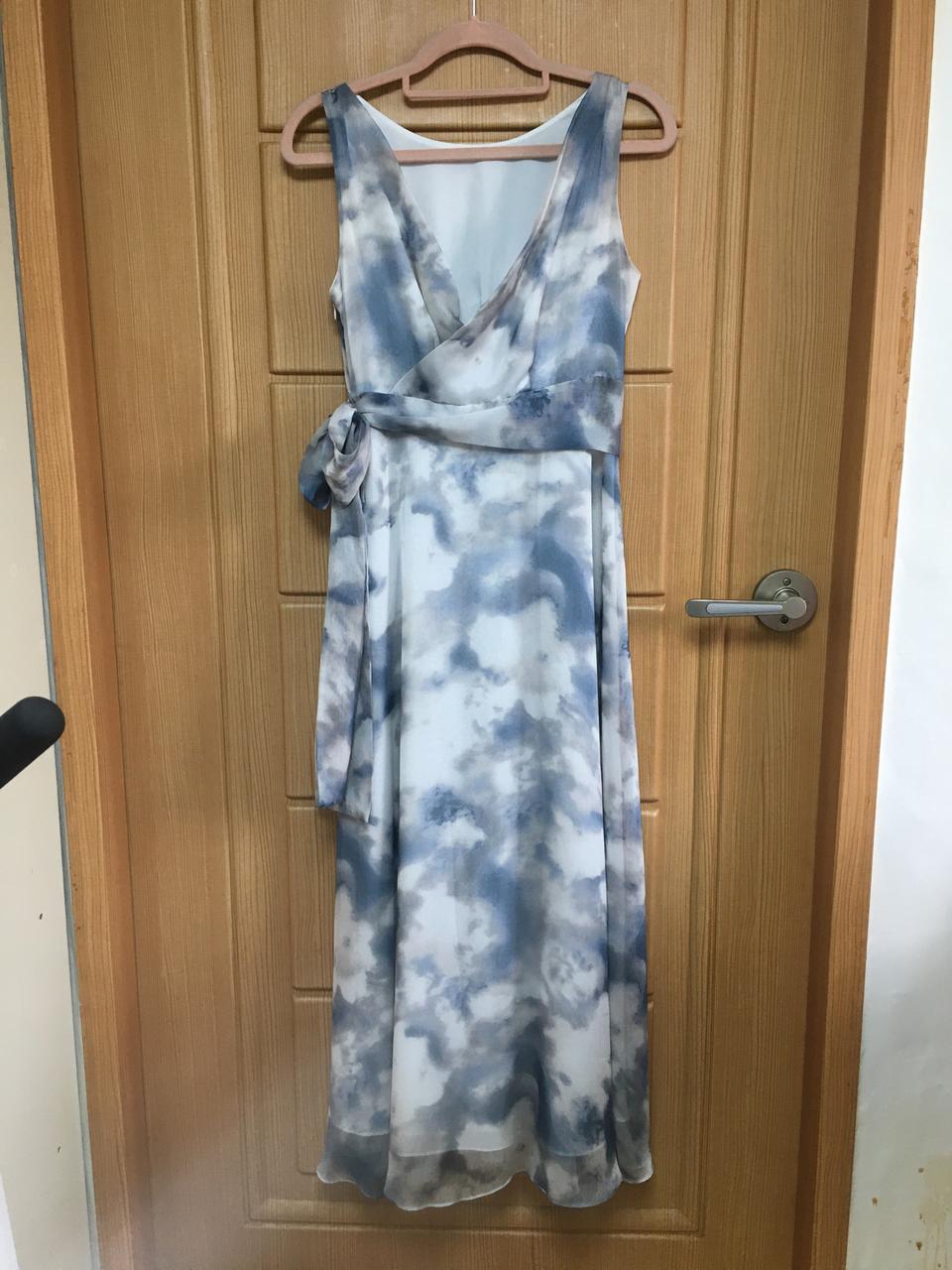 쇼핑몰 밀크코코아 쉬폰 롱원피스 55사이즈