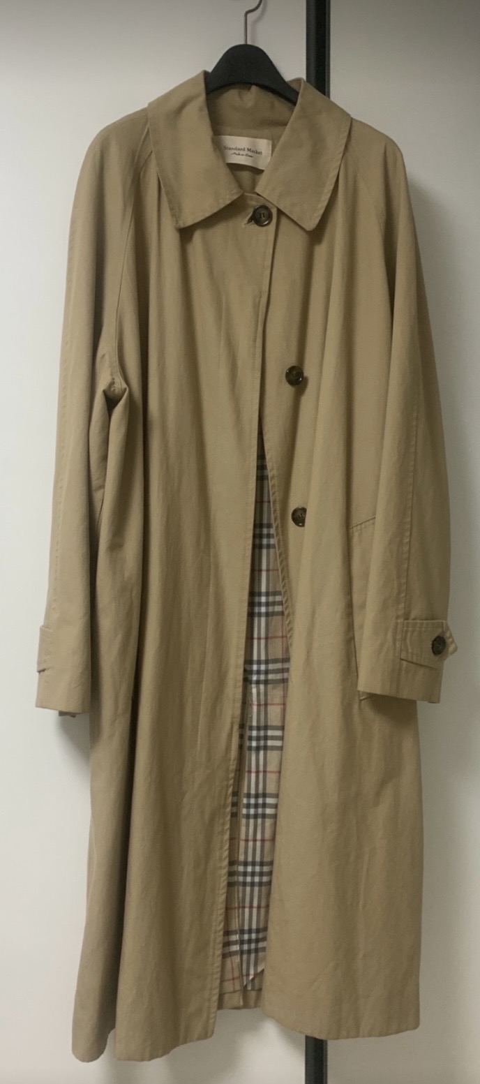 스탠다드마켓 가을 트렌치코트