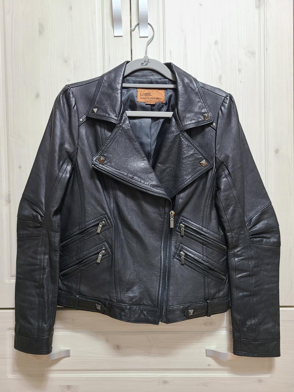 메이드인 이태리 양가죽 라이더 66