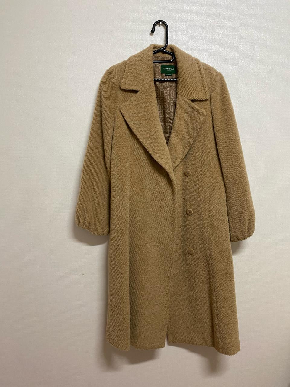 빈폴 코트 모100%