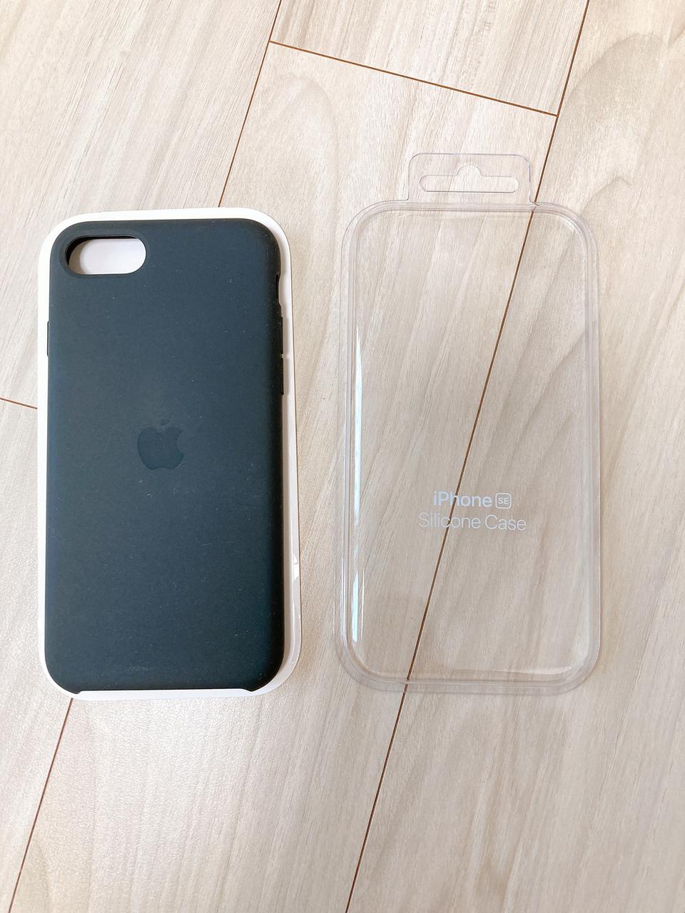 아이폰se2 애플정품 케이스 블랙