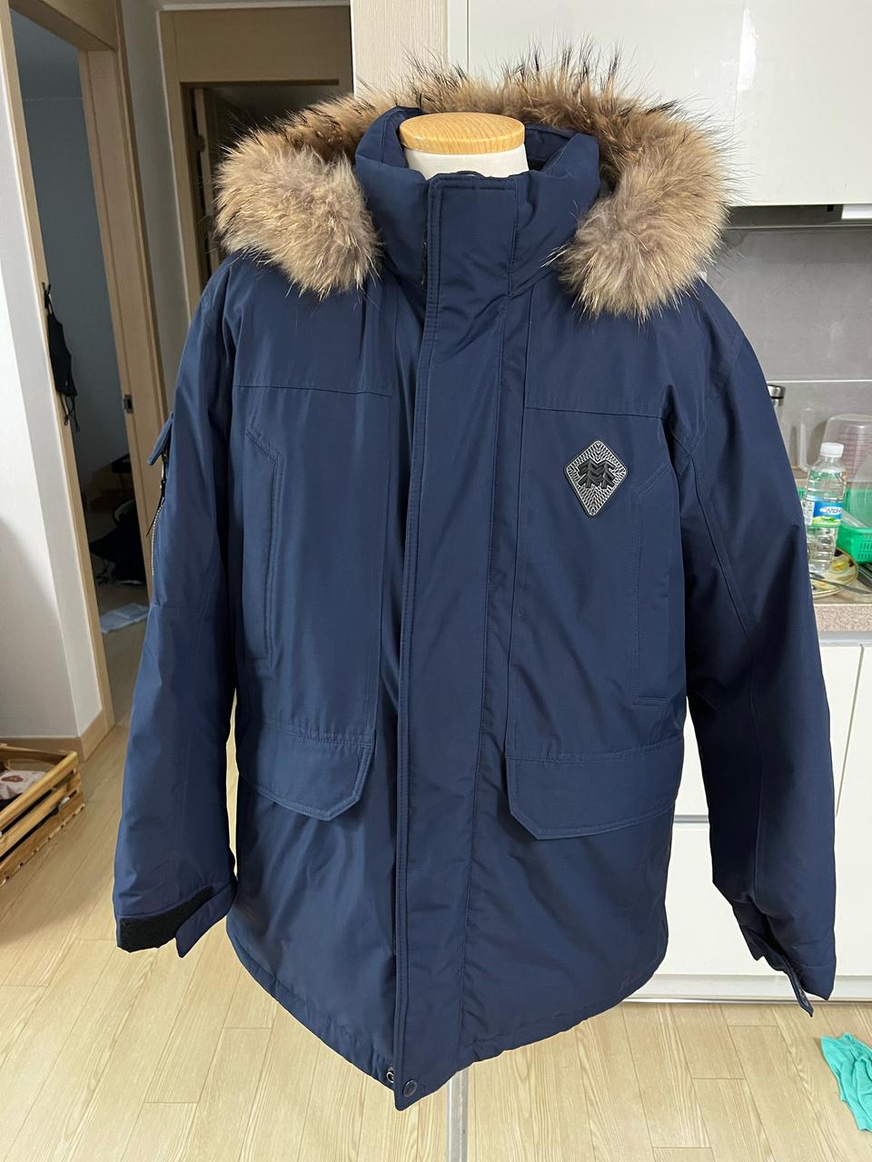 코오롱 남성용패딩 100