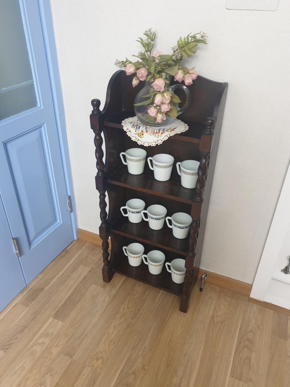 영국앤틱 꽈배기 수납장