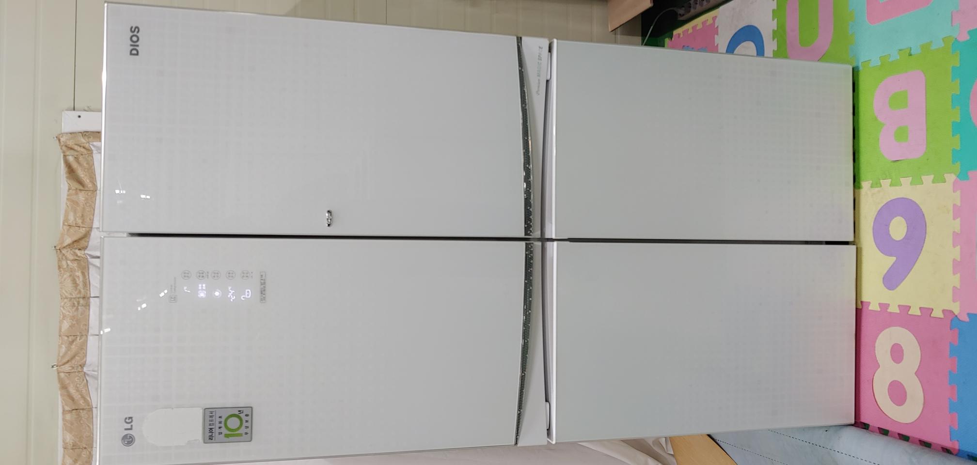 냉장고 엘지 매직스페이스 4도어냉장고 910리터 양문형냉장고 배송가능