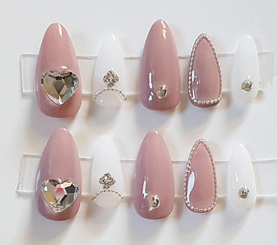 고백데이 사랑수제네일팁