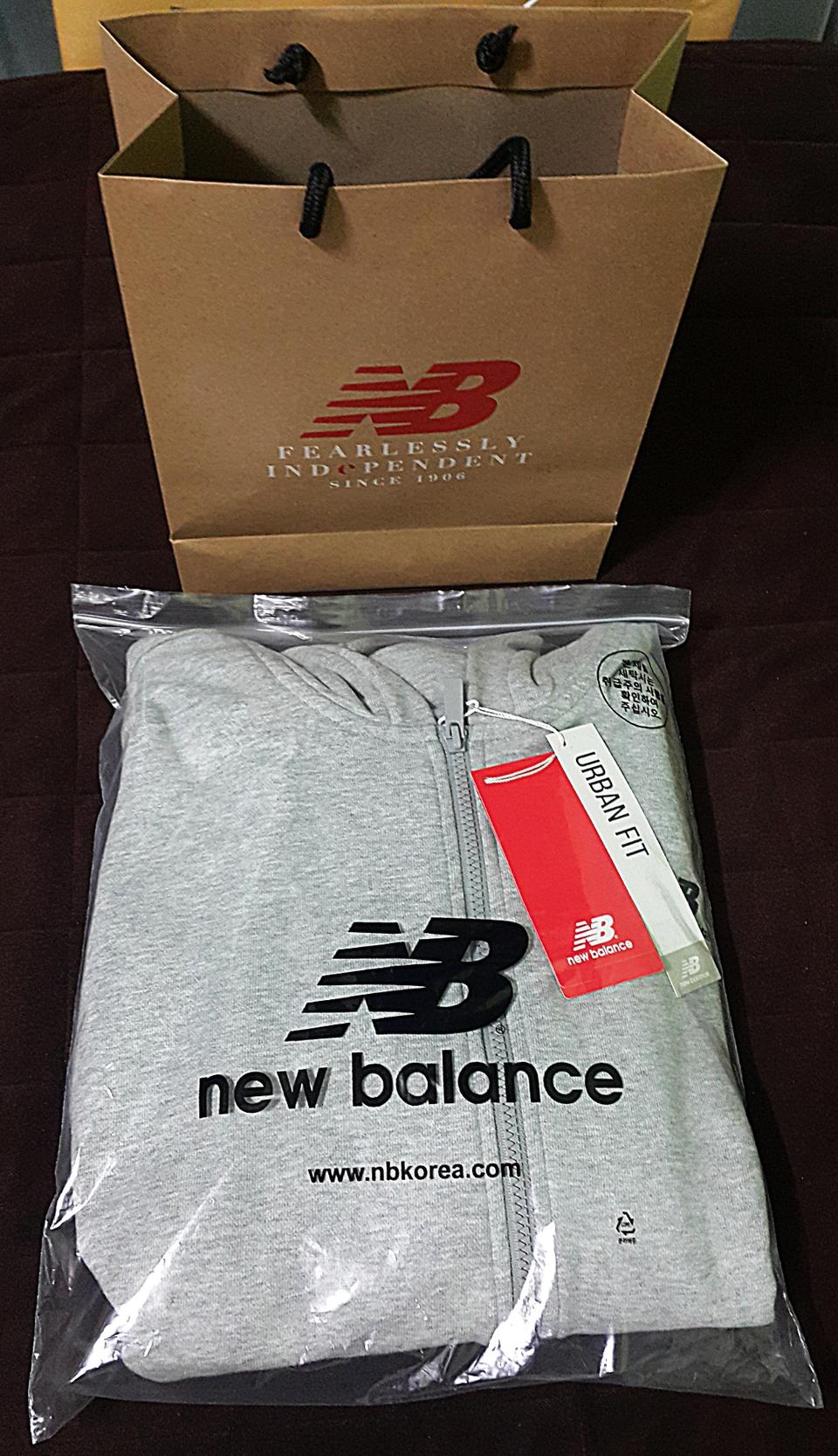 뉴발란스 후드집업 XL (새상품)