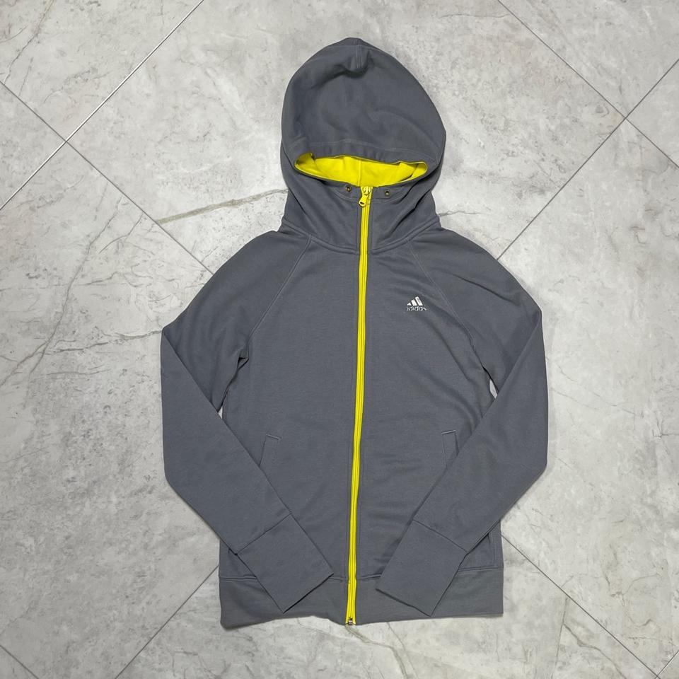 아디다스 그레이 후드 운동 헬스 등산 집업 자켓 85