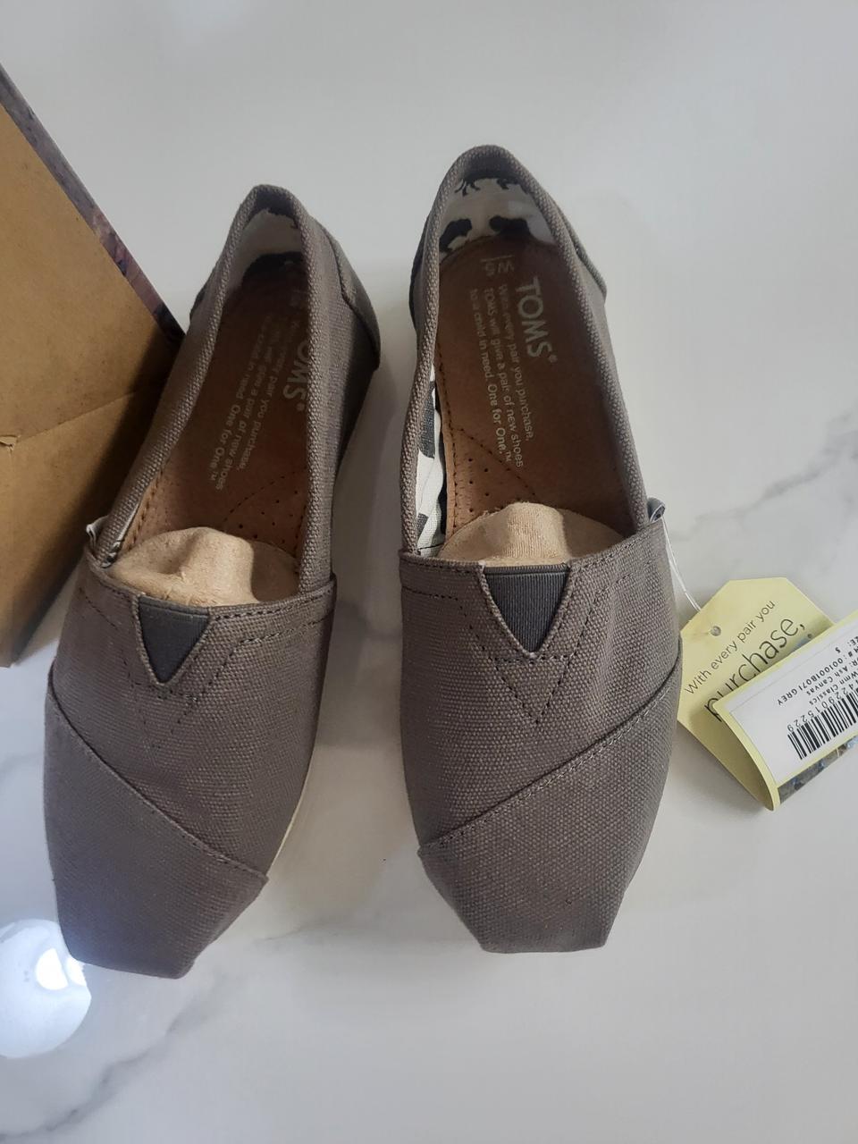 탐스 클래식 애쉬 캔버스 W5사이즈(220사이즈)