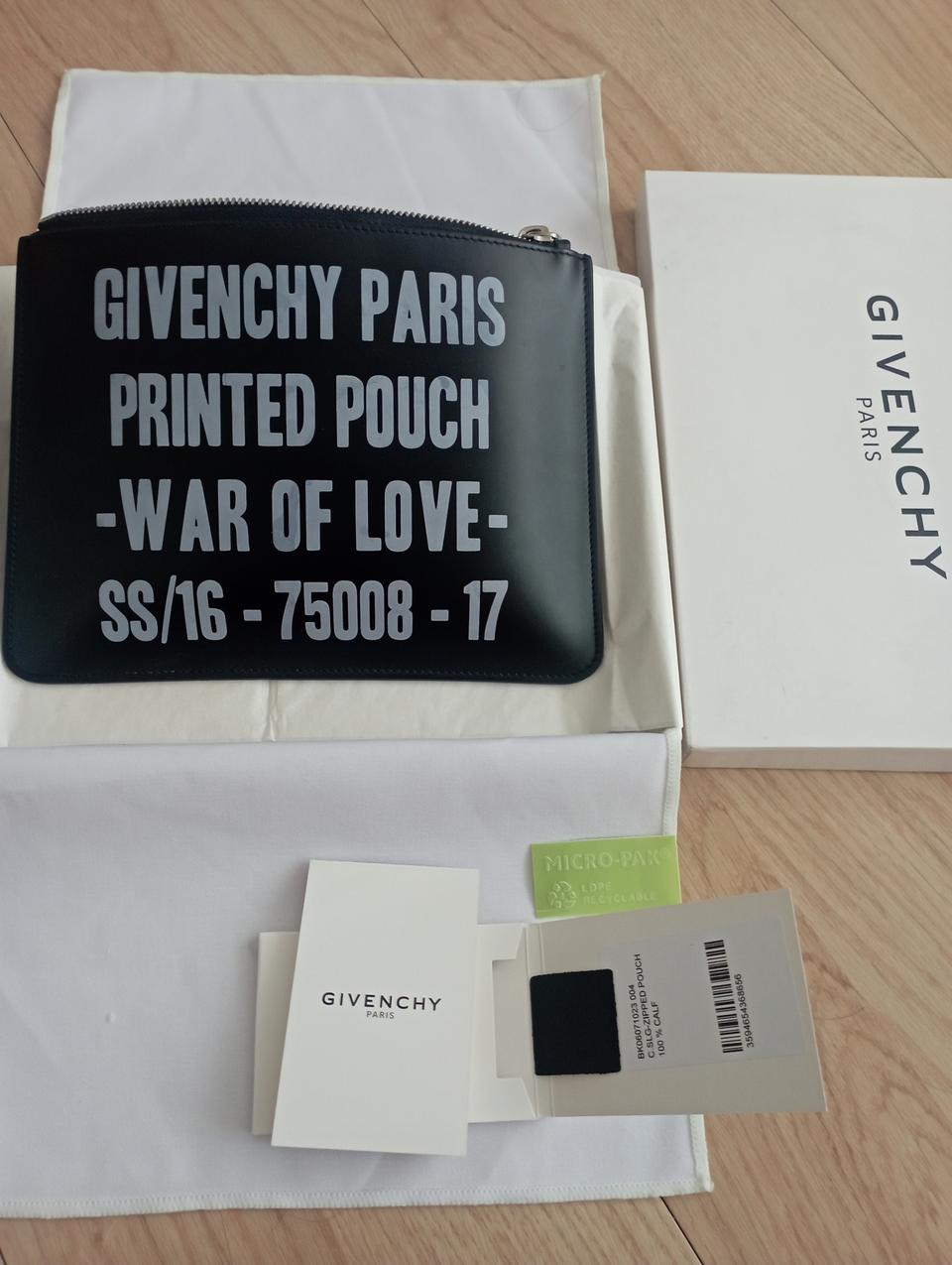 지방시클러치 풀박스 정품