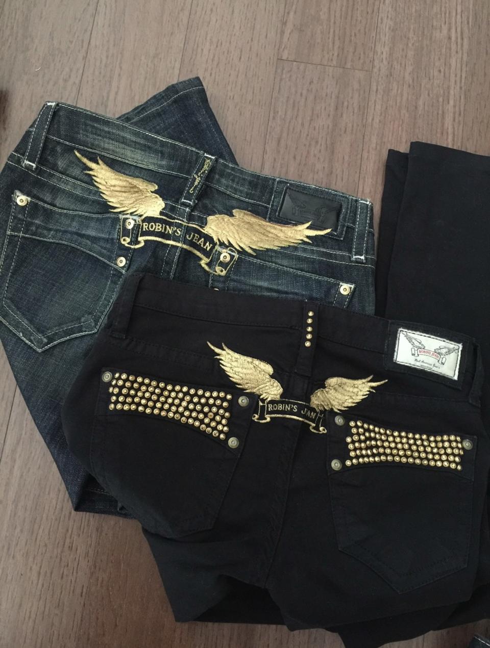 명품 로빈슨진 600불 정품 일자핏. 상태최상. 허리 25,26