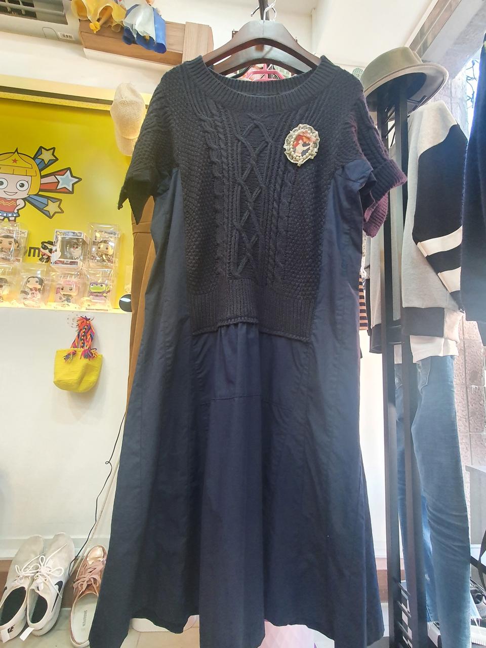 여성니트콤비원피스