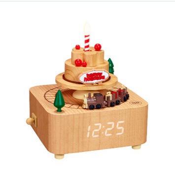 무료배송 감성 무드등 오르골시계 우드오르골 인테리어소품