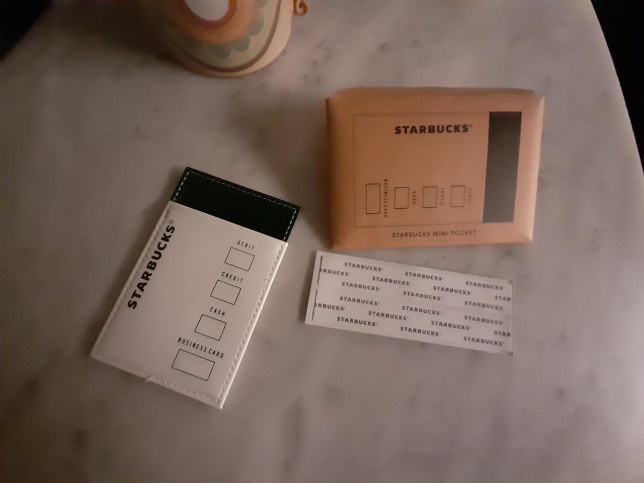 스타벅스 미니포켓 새것