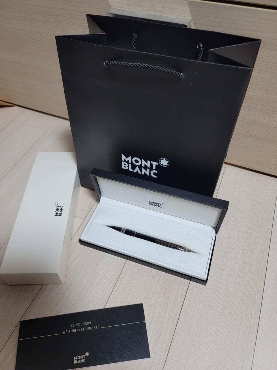 몽블랑 스타워커 레진 볼펜 미사용품