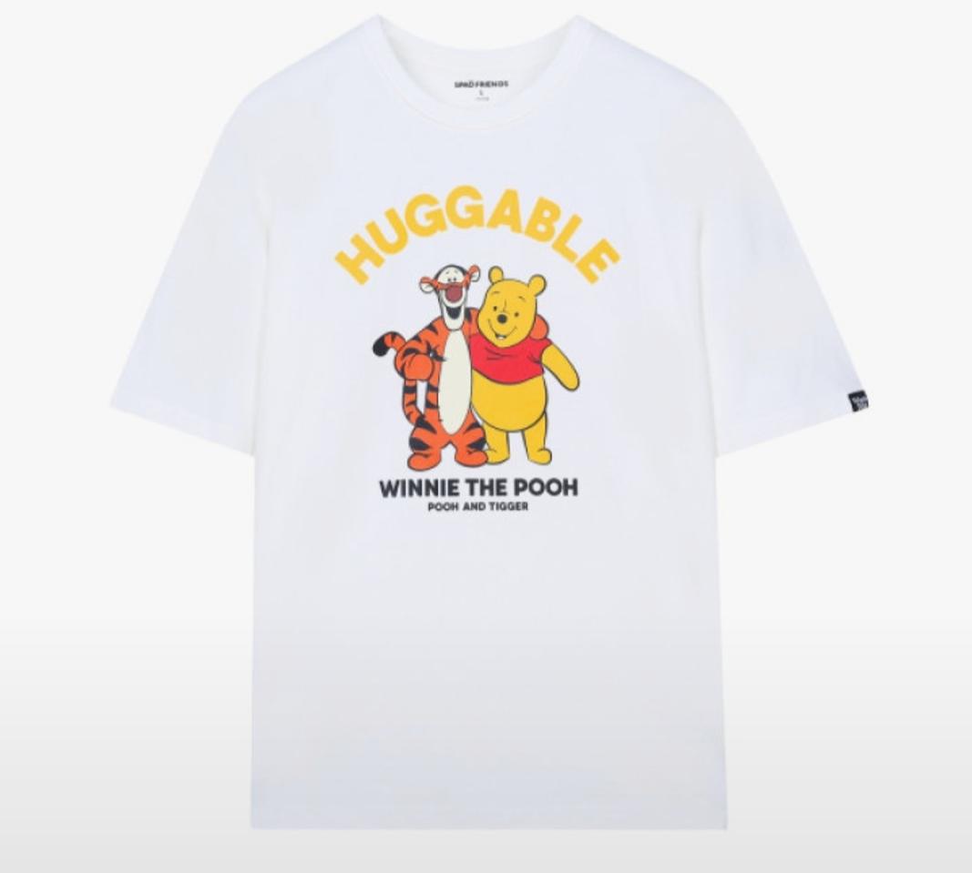 S 디즈니 정품 스파오 푸 티거 반팔티