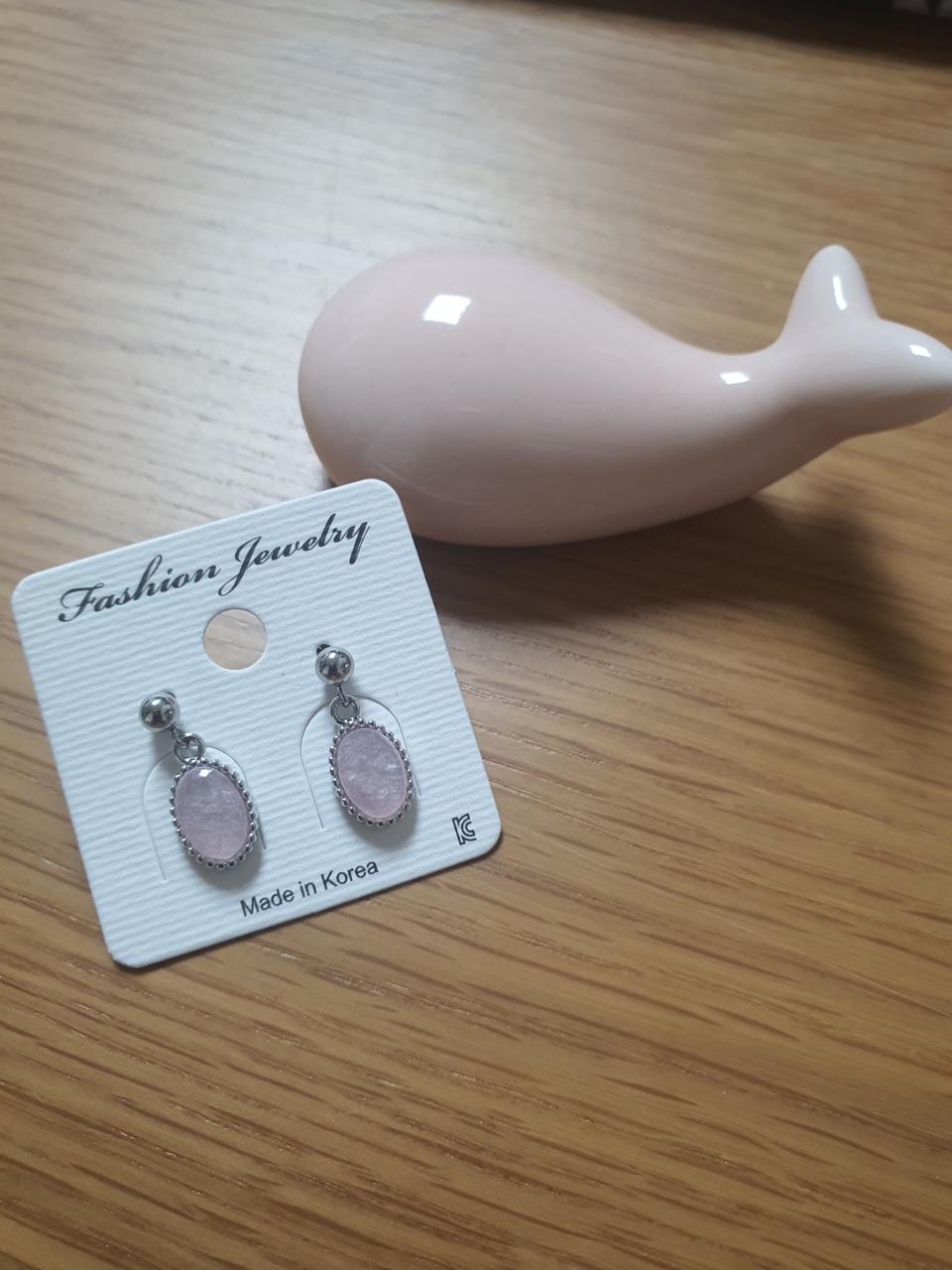 <새상품> 써지컬 원석 귀걸이