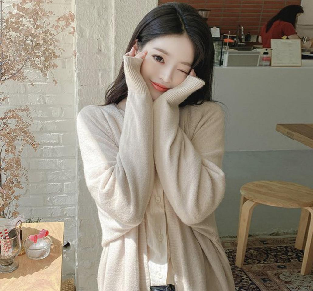 아뜨랑스 롱 가디건