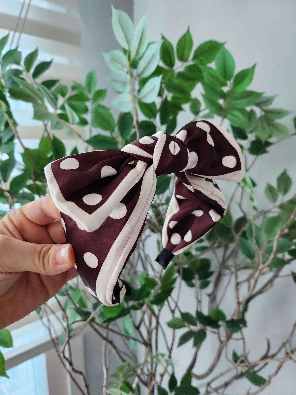 땡땡이 바니머리띠