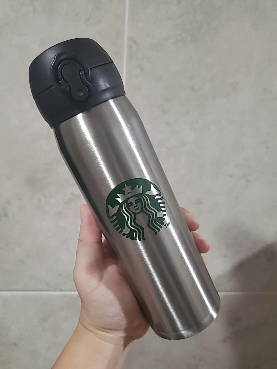 [n14522062님 결제용] 스타벅스 보온병 텀블러 500ml 실버 새