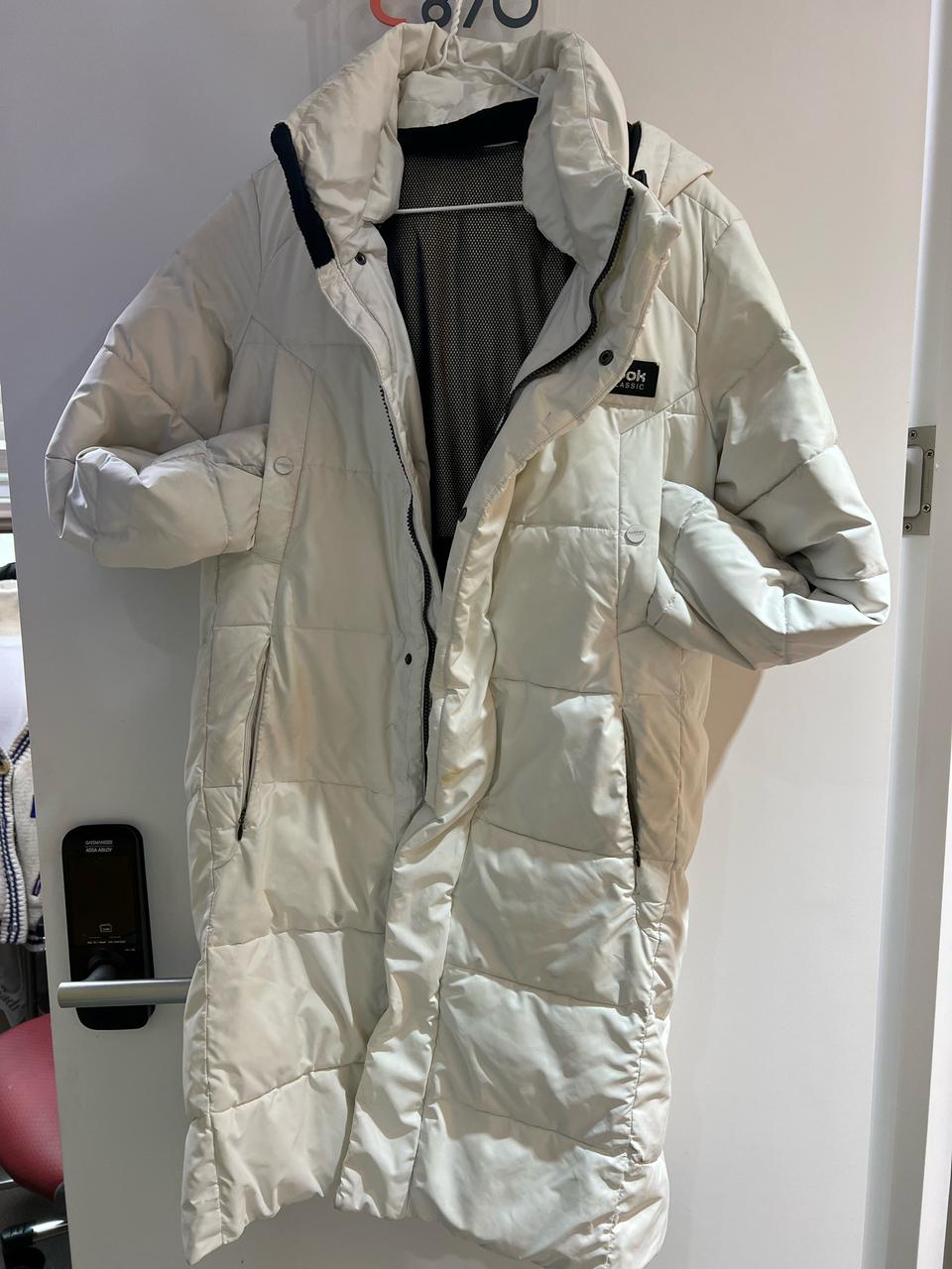 리복후드패딩XS