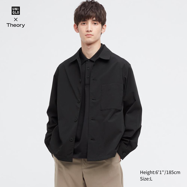 유니클로 띠어리 감탄셔츠재킷(울트라라이트) UNIQLO x Theory