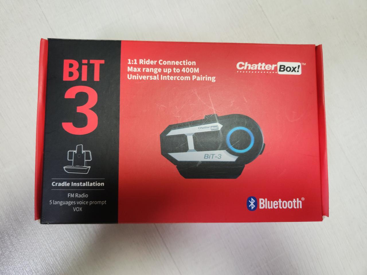 챕터박스 bit-3 헬멧 블루투스