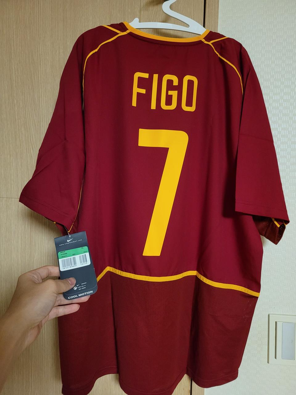 02-04 포르투갈 홈 피구 유니폼 새상품