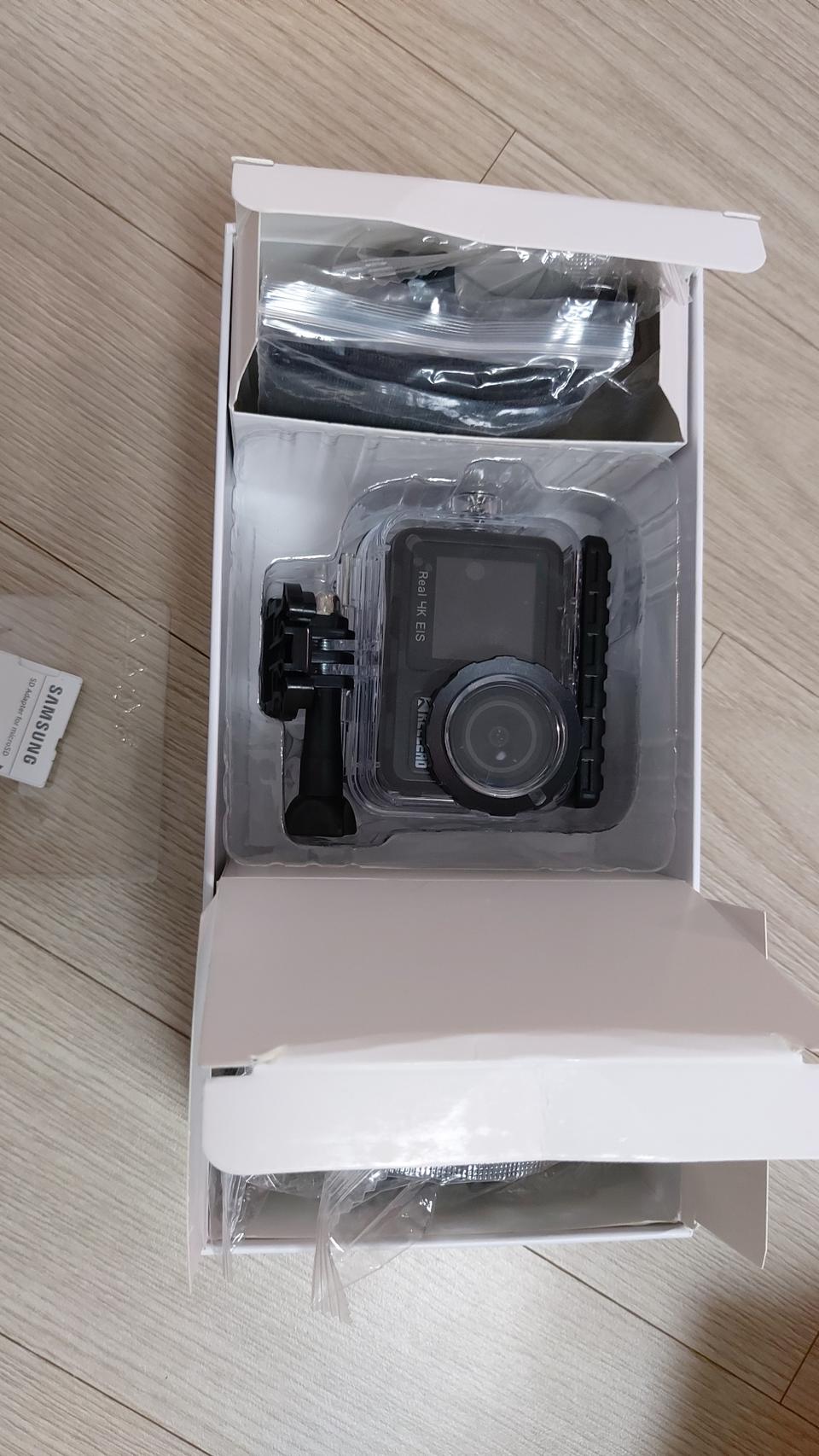 액션캠 KEELEAD-K80 128G 메모리포함 배터리1ea추가