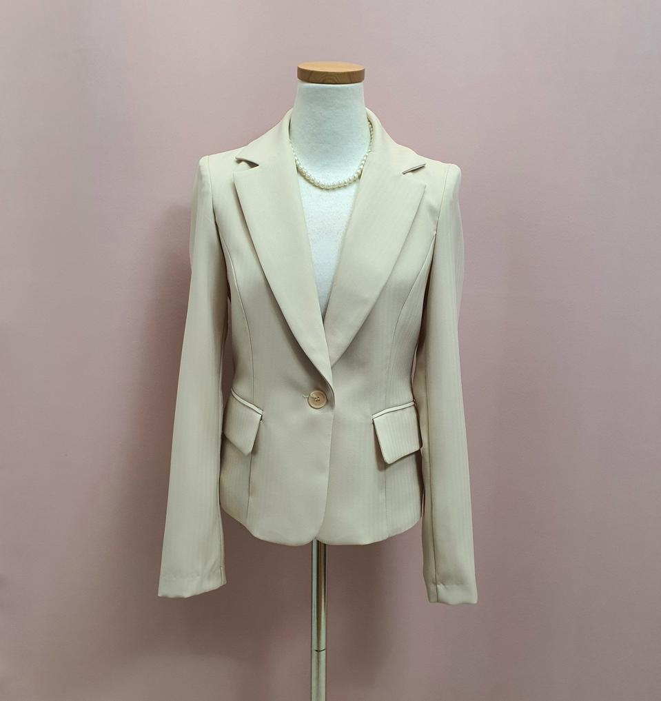 Tim 라이트베이지 싱글자켓