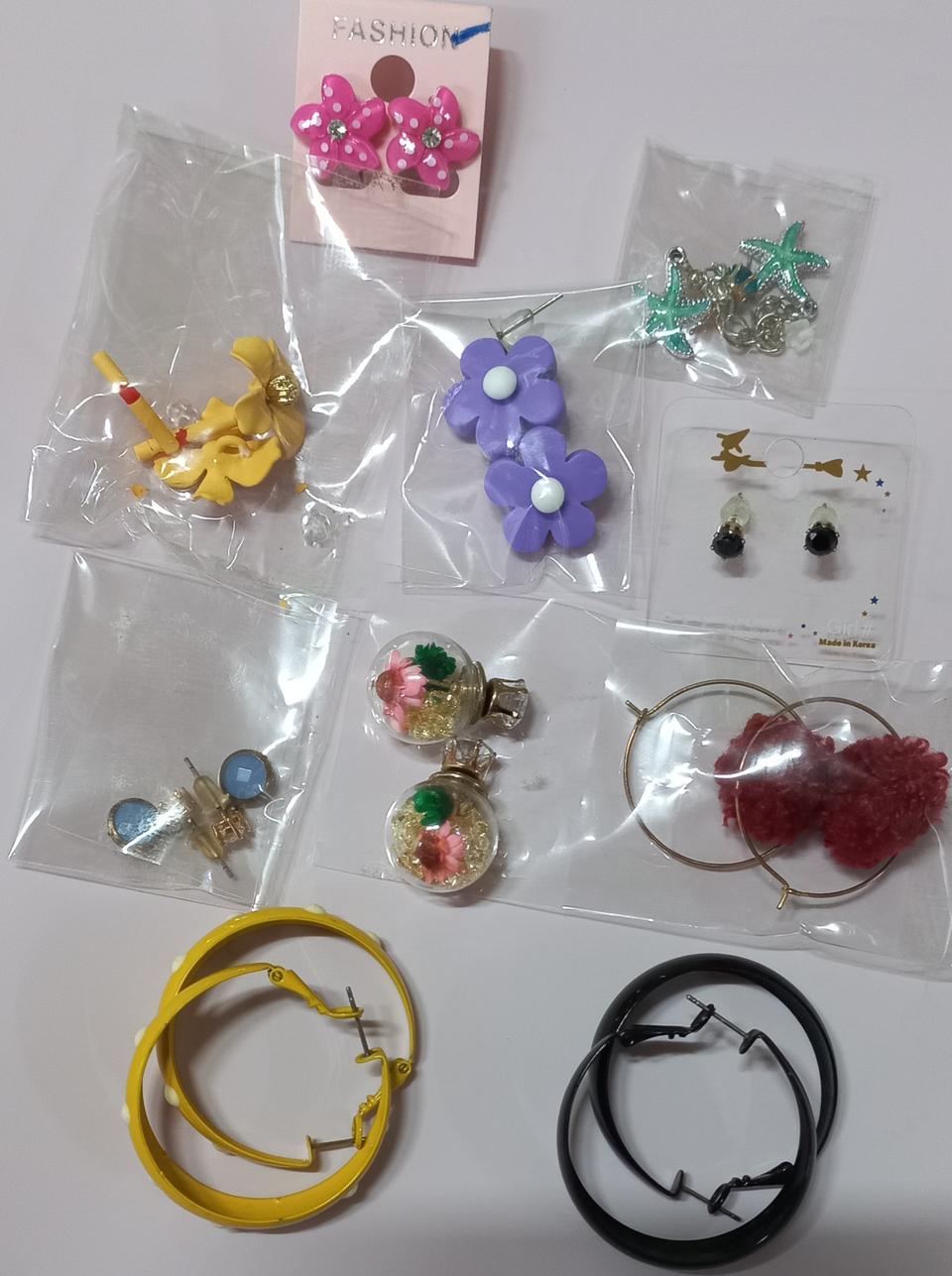 귀걸이10개 셋트