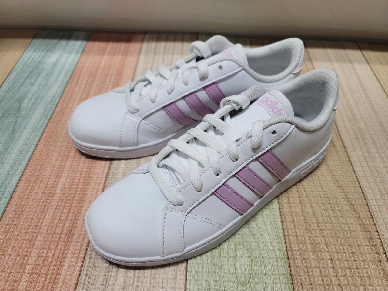 아디다스 바셀린 스니커즈 1회착화.230사이즈