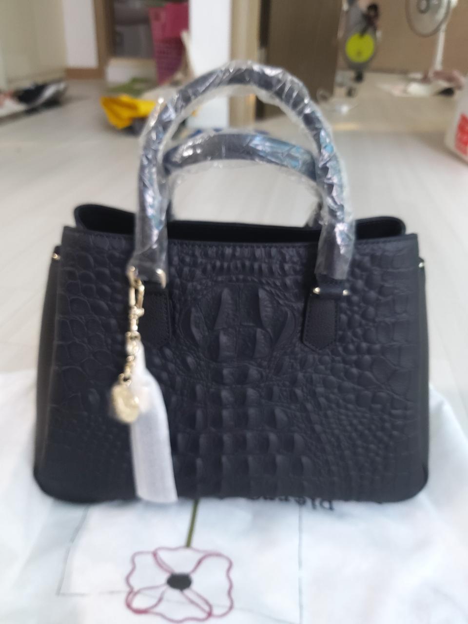 피에르가르뎅소가죽핸드백