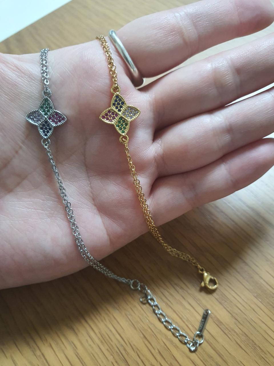 <새상품> 써지컬 잔큐빅 발찌