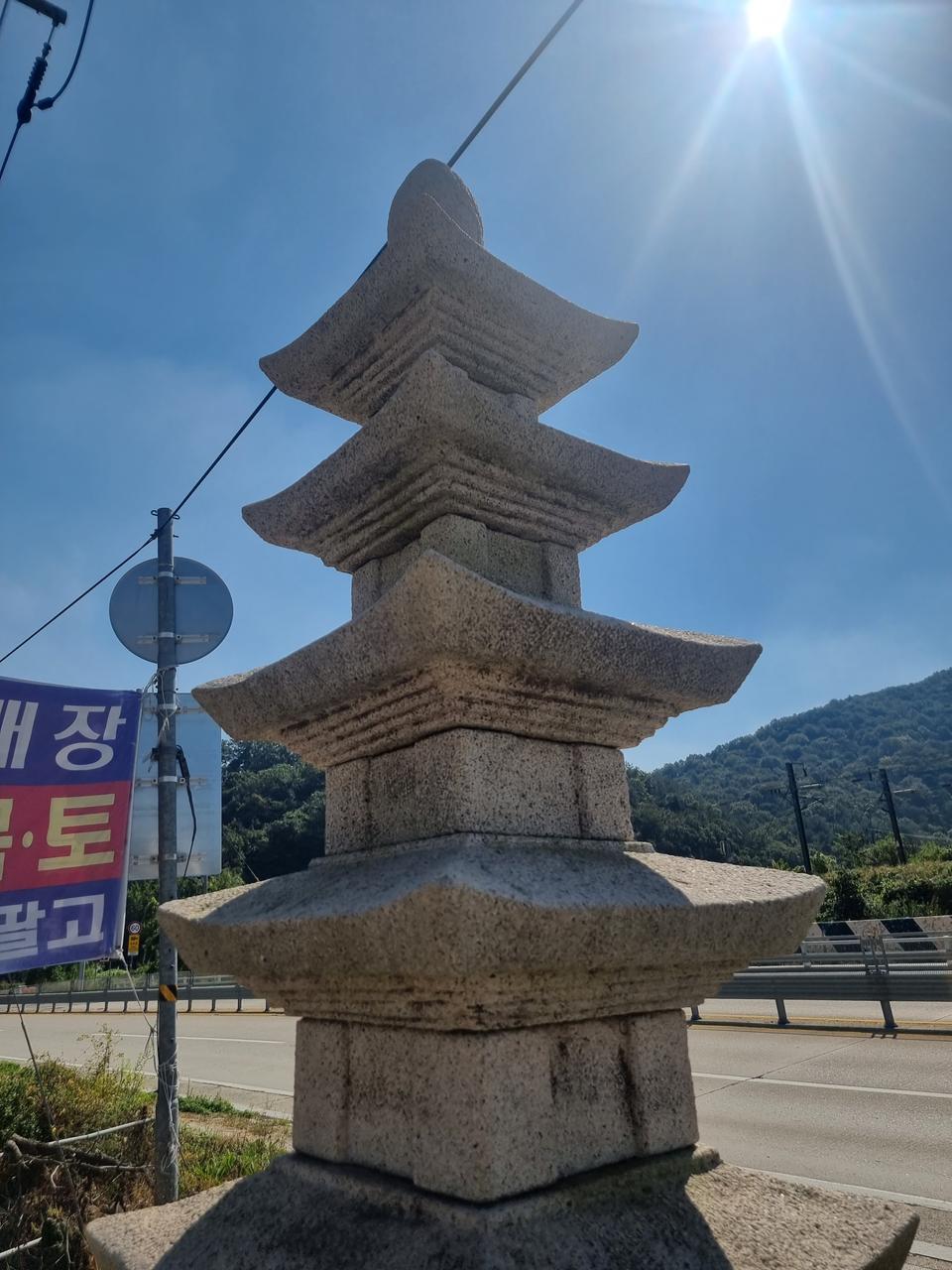 5층 석탑 골동품