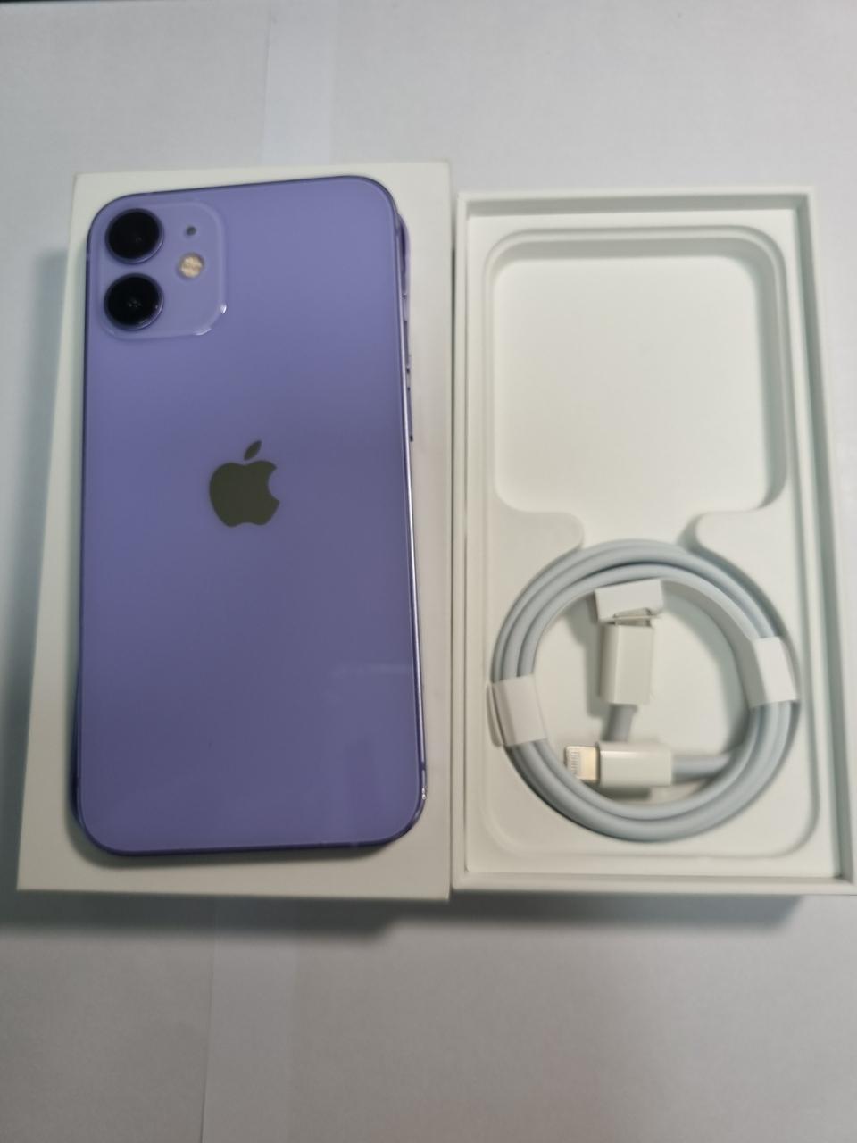 아이폰12미니 128기가 퍼플 [배터리86% 32697]
