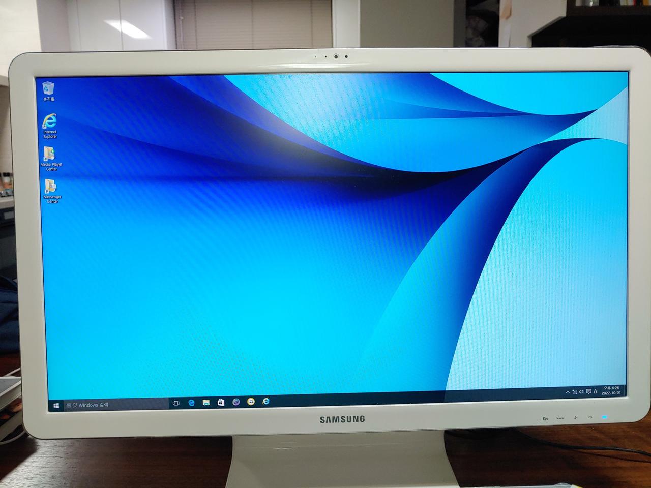 삼성 일체형 모니터 겸 올인원PC 펜티엄 4405u