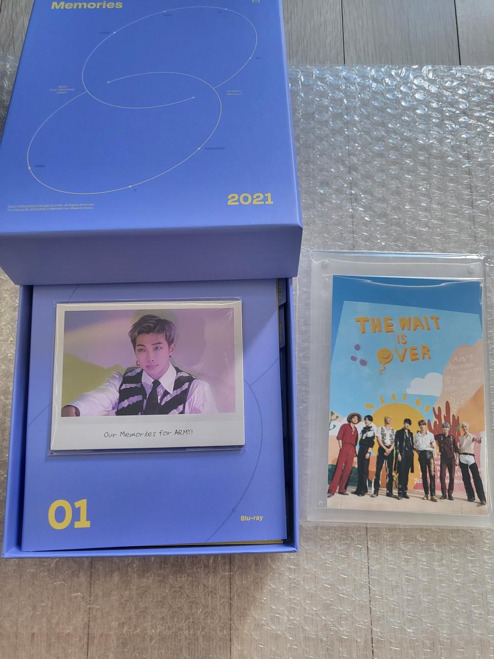 방탄소년단 2021메모리즈 블루레이