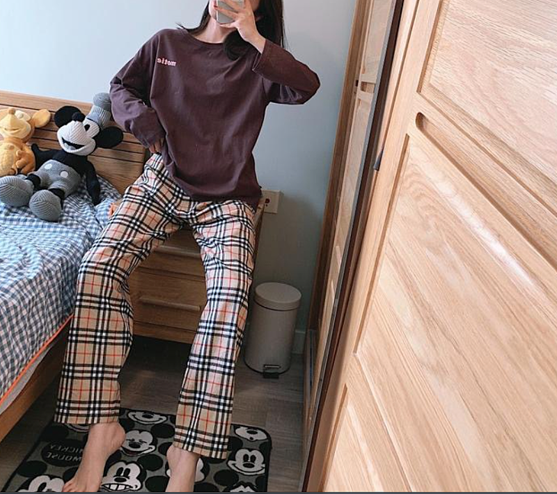 여성 이지 라운지 원마일 웨어 잠옷 실내복 홈웨어 세트