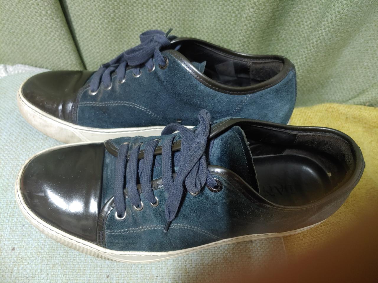 260 랑방 스웨이드 스니커즈 (정품)