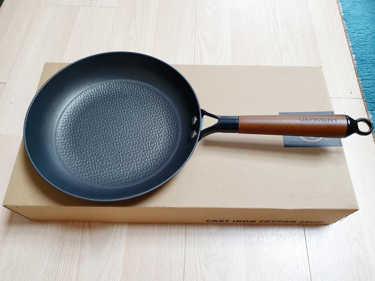 [VAOMENT] 바오먼트 무쇠 프라이팬 24cm(새 상품)