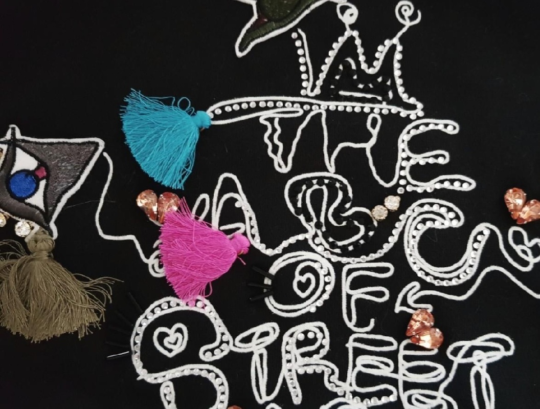 [♡BIG SALE♡]태슬 비딩 로우 기모 MTM