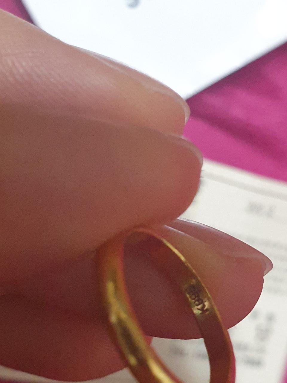 무늬없는 순금반지 1돈 판매