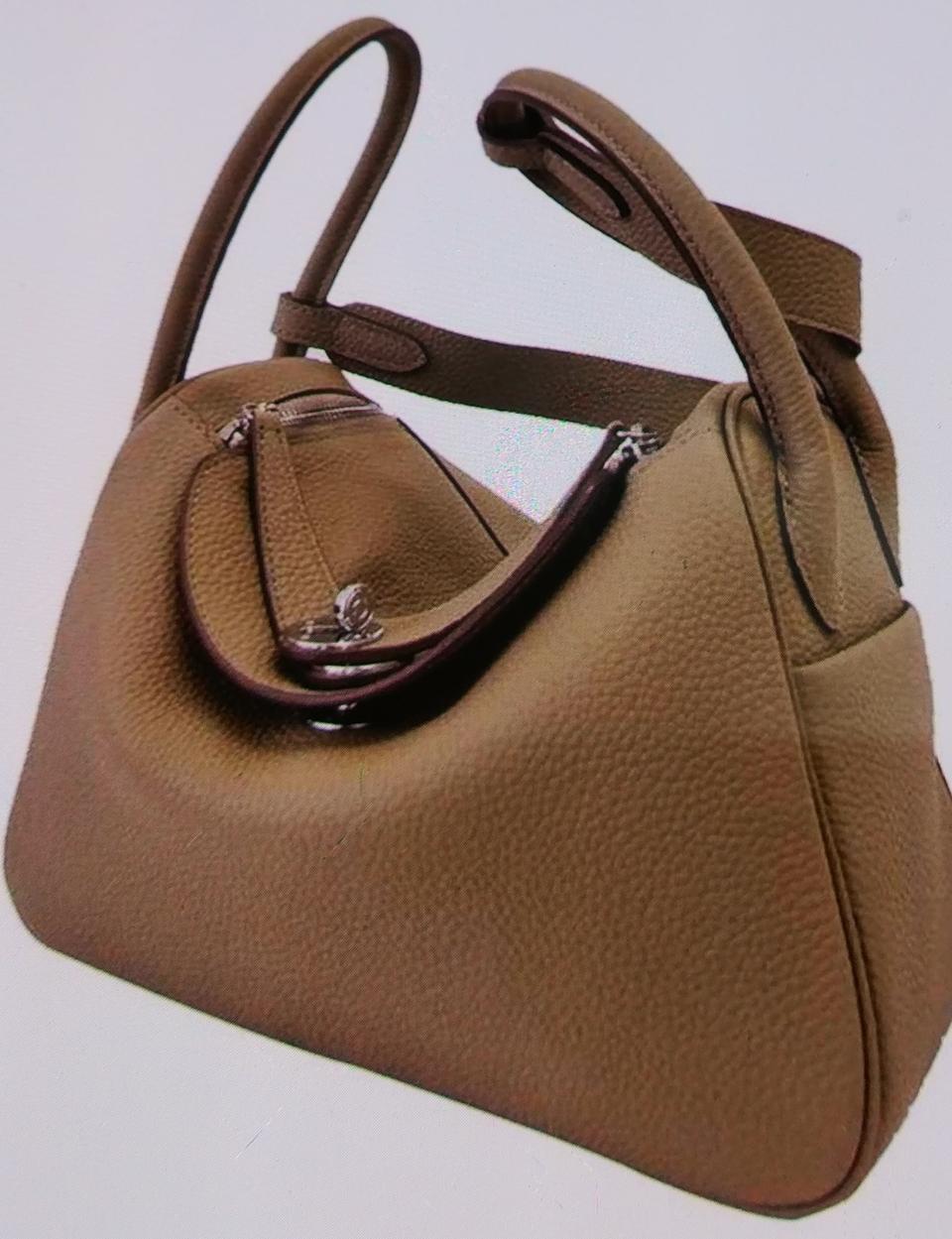 블루링스 모카 소가죽 토트백  손가방 데일리백