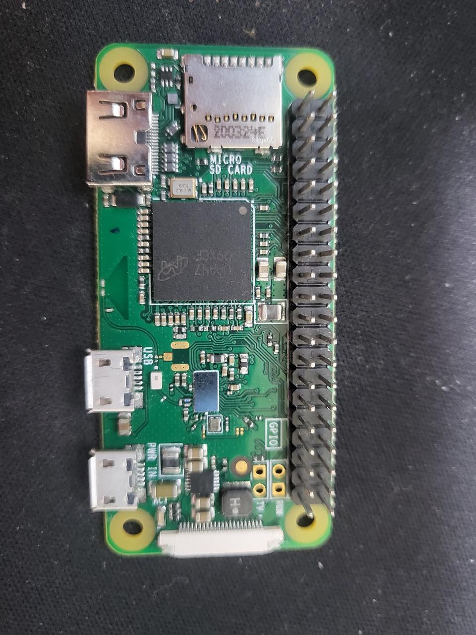 라즈베리파이 제로W + 5M 카메라 모듈