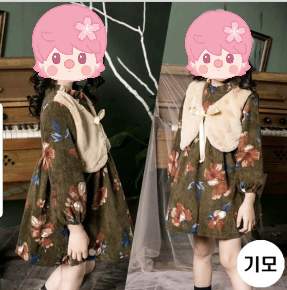 여아겨울원피스