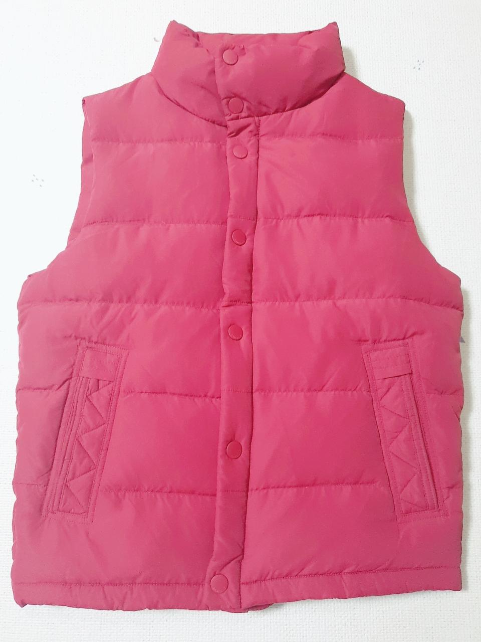 오리털 덕다운 패딩조끼