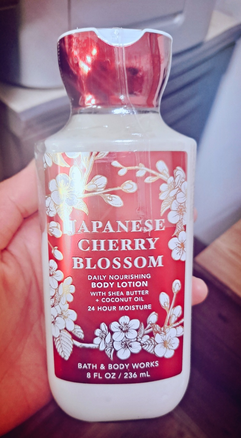 미개봉)해외직구/배쓰앤바디웍스ㅡ체리블라썸 바디로션