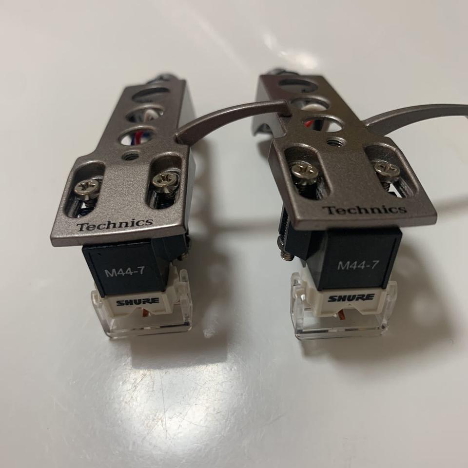 Shure M44-7 카트리지, Technics 헤드 쉘 1개 세트