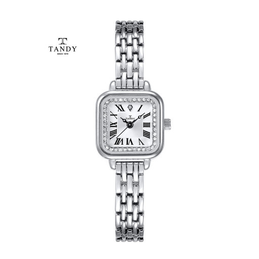 [정품 새상품] TANDY 다이아 여성 팔찌시계 화이트 (최저가 55만)